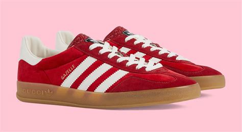 adidas gucci red gazelle|Adidas Gucci 2024.